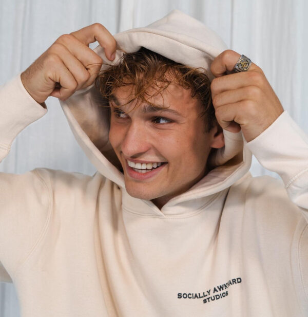 Hoodie Cream Light - Afbeelding 2