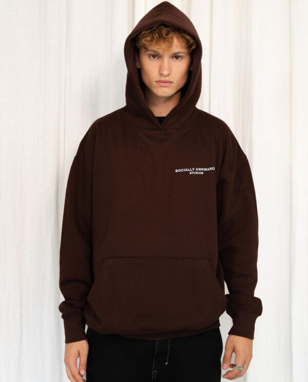 Hoodie Walnut Brown